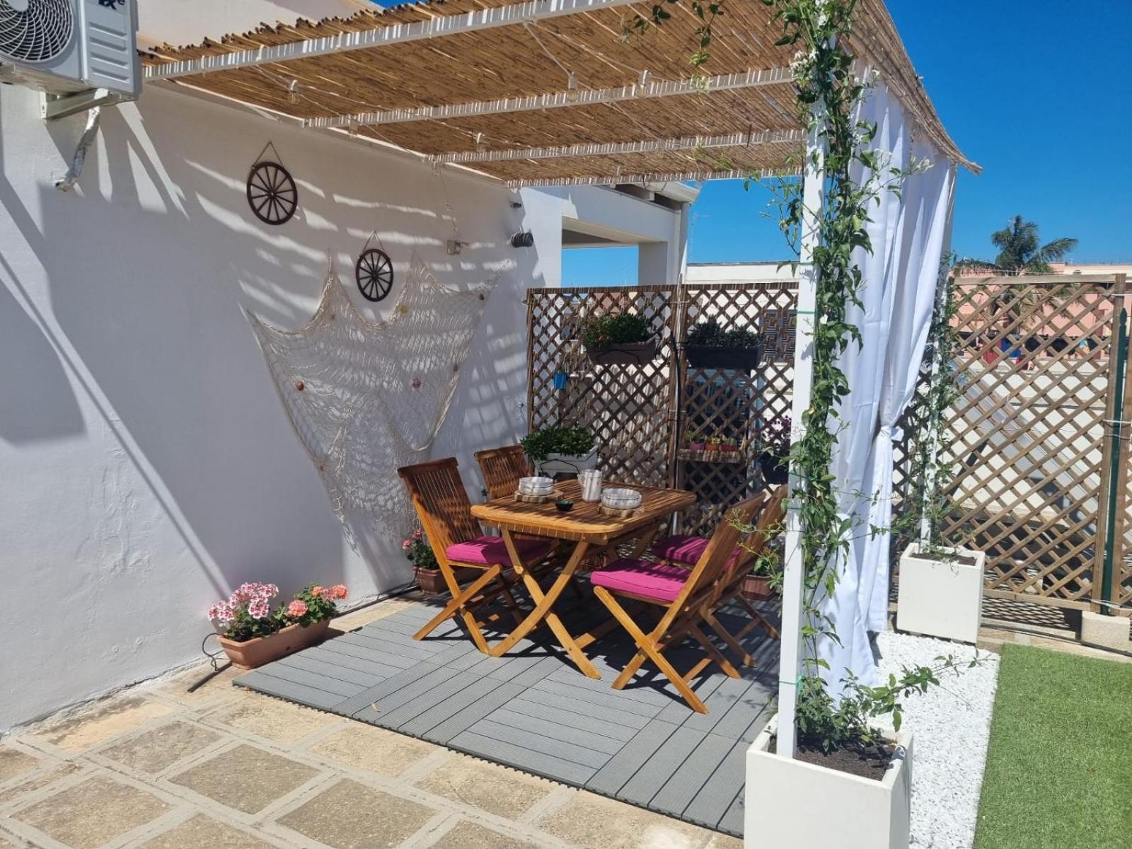 La Terrazza Di Zoe - Castromediano Villa Cavallino di Lecce Kültér fotó