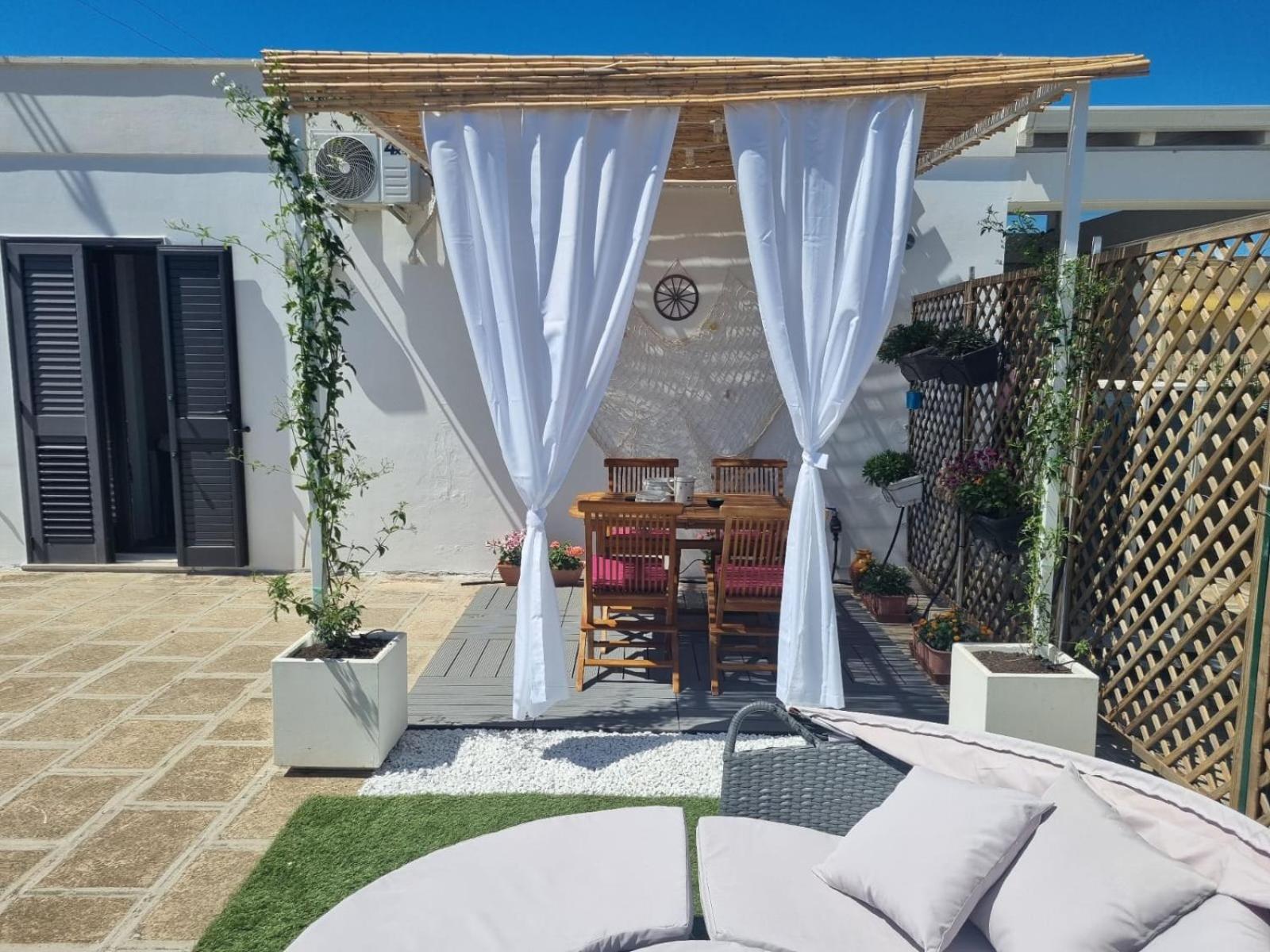 La Terrazza Di Zoe - Castromediano Villa Cavallino di Lecce Kültér fotó