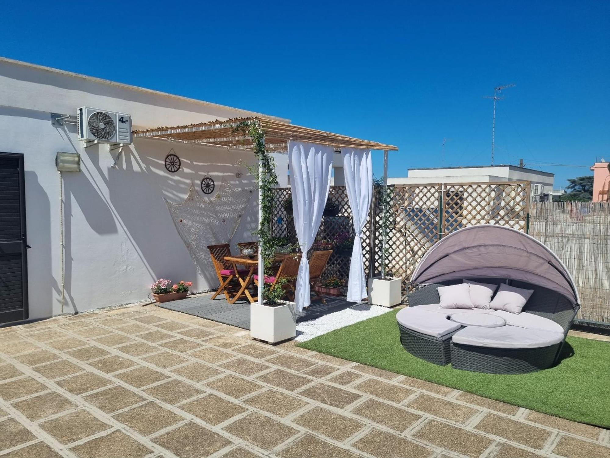 La Terrazza Di Zoe - Castromediano Villa Cavallino di Lecce Kültér fotó