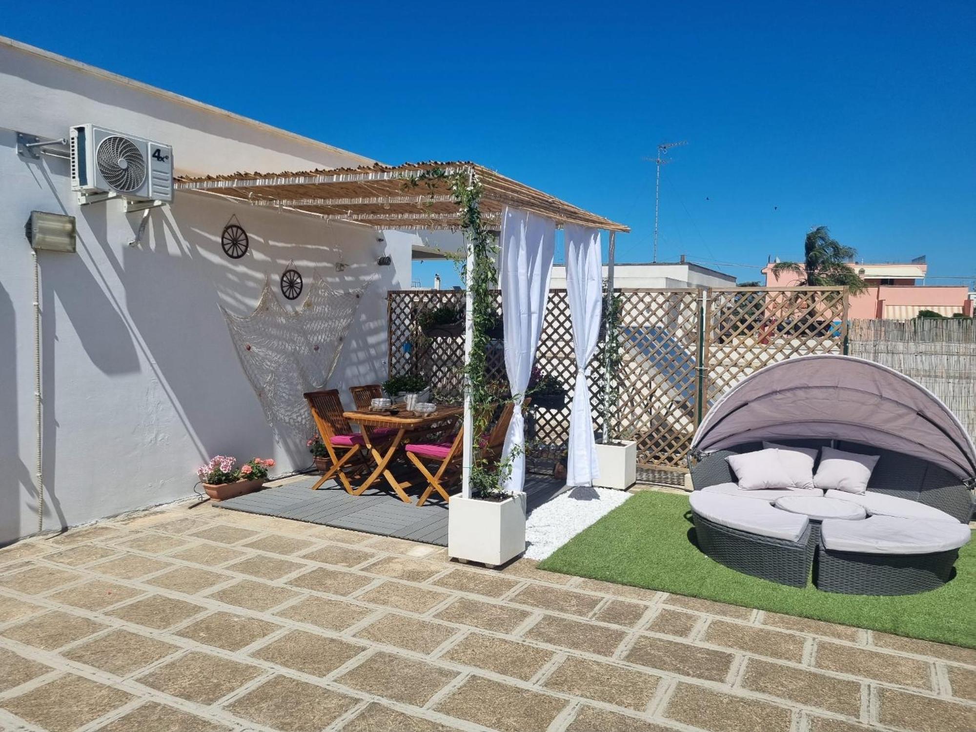 La Terrazza Di Zoe - Castromediano Villa Cavallino di Lecce Kültér fotó